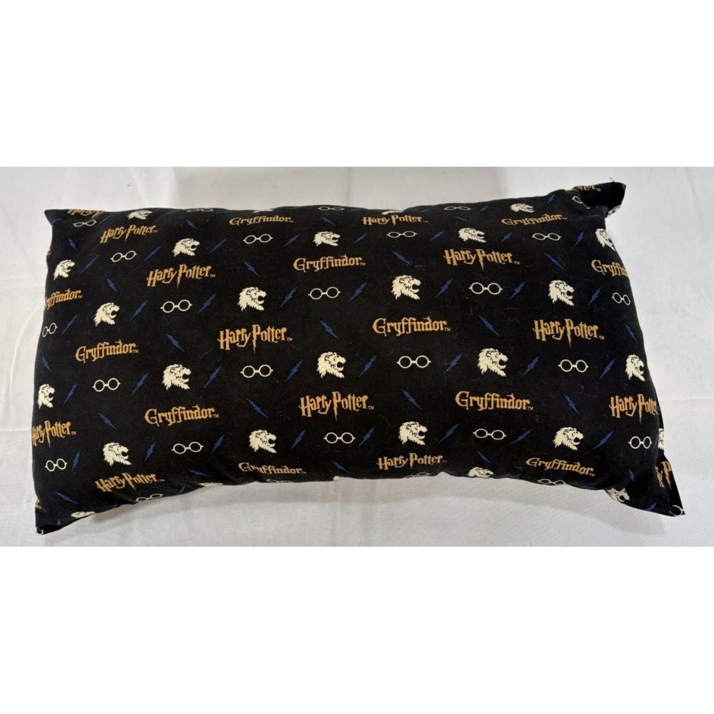 Harry Potter Gryffindor 16" Throw Pillow Patterned Black